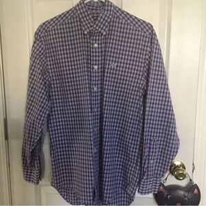 Vineyard Vines plaid long sleeve shirt mens small